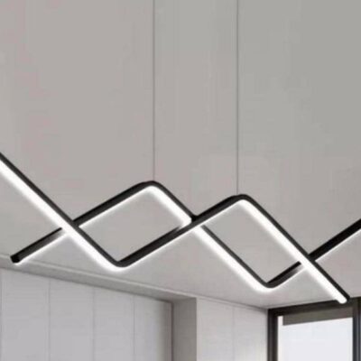 Contemporary Linear LED Chandelier